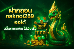 ฝากถอน naknoi289 ออโต้