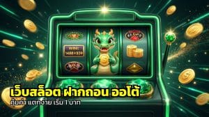 เว็บสล็อต ฝากถอน ออโต้